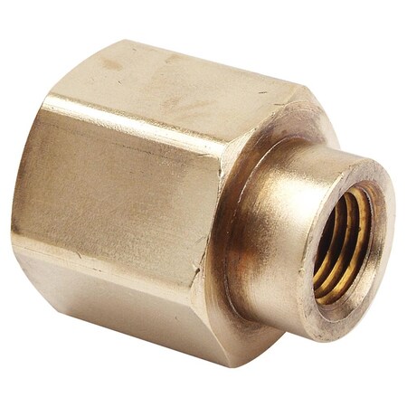 Thrifco Plumbing 1/4 Inch MIP x 1/8 Inch FIP Reducer Brass 9316030